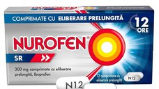 Nurofen SR 300 mg 12 comprimate cu eliberare prelungita Reckitt Benckiser