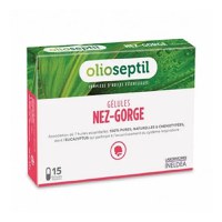 Olioseptil Nez-gorge (Nas -Gat) x 15 capsule - 1