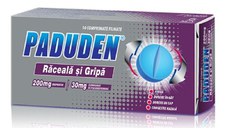 Paduden raceala si gripa 10 comprimate filmate Terapia