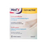 Pansamente cu Parafina Med+s 10 x 10cm 10 bucati - 1