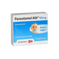 Paracetamol ATB 125mg  6 supozitoare - 1
