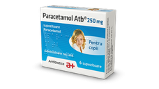 Paracetamol ATB 250mg 6 supozitoare