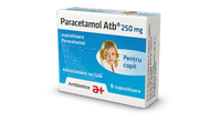 Paracetamol ATB 250mg 6 supozitoare - 1