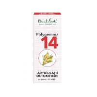 PlantExtrakt Polygemma 14 ( articulatii-detoxifiere ) x 50 ml - 1