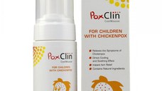 PoxClin Spuma pentru copii cu varsat de vant (varicela) 100 ml