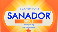 Sanador Sinus 500 mg/30mg 20 comprimate filmate Laropharm