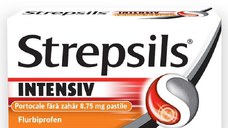 Strepsils Intensiv Portocale fara zahar 16 comprimate