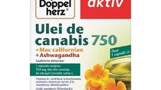 Ulei de Canabis 750 Mac Californian Ashwagandha 30 capsule Doppelherz