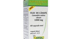 Ulei de canepa 1000mg 40 capsule Hofigal