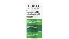 VICHY Dercos Șampon Tratament Anti-mătreață pentru păr normal-gras 390 ml