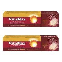 Vitamax Energizant si Tonic 20 comprimate efervescente Pachet 1+1 gratis - 1