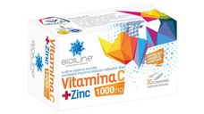 Vitamina C 1000mg + Zinc 30 comprimate Helcor