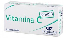 Vitamina C Simpla 180 mg x 40 comprimate