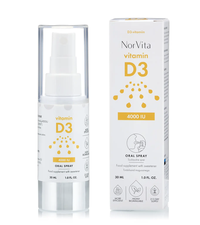 Vitamina D3 4000 UI spray oral 30ml Norvita - 1
