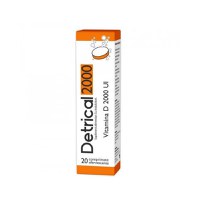 Zdrovit Detrical D3 2000 UI 20 comprimate efervescente - 1