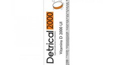 Zdrovit Detrical D3 2000 UI 20 comprimate efervescente