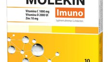 Zdrovit Molekin Imuno Vit. C 1000mg + Vit. D 2000UI + Zinc 10mg 30 comprimate filmate