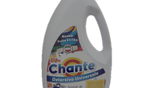 Chante detergent gel universal pentru rufe, 5 L, 125 spalari, parfum Savon de Marseille, efect anticalcar