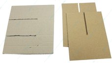 Cutie din carton pentru 6 sticle de 0.75L cu separator