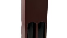 Cutie eleganta pentru 2 sticle de 0.75 L - Culoare Bordeaux