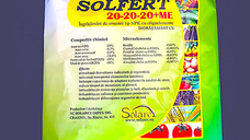 Ingrasamant foliar Solfert 20-20-20+ME, 100 g, NPK cu microelemente