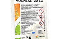 Mospilan 20SG 3 gr insecticid sistemic Nippon Soda (cartof, grau, porumb, ardei solarii, castraveti solarii, varza, ceapa, mar, prun, par, rapita, vita de vie)