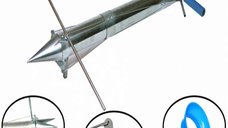 Plantator manual pentru rasaduri Micul Fermier GF-0132, inox