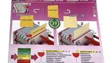 Set 25 placi filtrante Rover 16, 20x20 cm, pentru filtrare medie a vinului