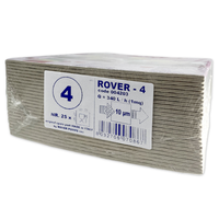 Set 25 placi filtrante Rover 4 20x20, dimensiune standard, filtrare vin grosiera (vin tulbure) - 1