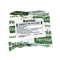 Sorbat Nutrinova 250 gr, (Sorbat de Potasiu), Celanese, agent antimicrobian, previne refermentarea accidentala a vinului - 1