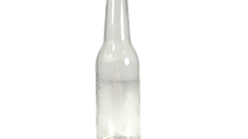 Sticla de 275 ml cu capsa Crown, alba/transparenta pentru sucuri si bauturi