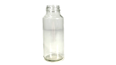 Sticla Geri de 250 ml, transparenta pentru sucuri si lichide