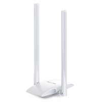 Adaptor USB wireless Mercusys N300, 300 Mbps, 2.4 GHz, Alb - 1