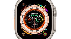 Apple Watch Ultra, GPS, Cellular, 49mm, Titanium Case, Starlight Alpine Loop, Medium