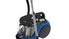 Aspirator fara sac Heinner CycloClean HVC-MC850BL, 850 W, Capacitate recipient praf 2l, Sistem ciclonic, Albastru/Negru