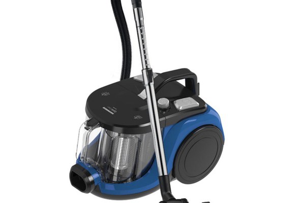 Aspirator fara sac Heinner CycloClean HVC-MC850BL, 850 W, Capacitate recipient praf 2l, Sistem ciclonic, Albastru/Negru