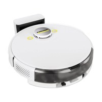 Aspirator robot Karcher RCV 5, Wi-Fi, 0.33 L, Senzori LiDAR, Control prin aplicatie, Functie temporizator, Senzor mapare incapere, Alb - 1