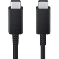 Cablu de date Samsung EP-DX510JBEGEU, USB-C to USB-C, 1.8 m, Negru - 1