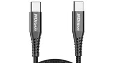 Cablu Vision Touch, USB Type-C la USB Type-C, 60W, 2m, Negru