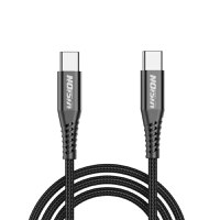 Cablu Vision Touch, USB Type-C la USB Type-C, 60W, 2m, Negru - 1