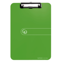Clipboard simplu Herlitz, A4, Polipropilena, Verde - 1