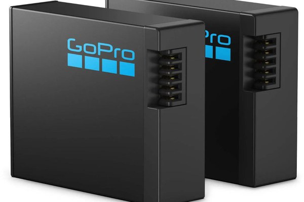 Kit 2x Acumulator reincarcabil Enduro pentru GoPro HERO 13, Litiu-Ion, 1900 mAh, Negru