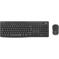 Kit tastatura + mouse Logitech MK295 Silent, Wireless, Graphite - 1