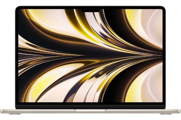 Laptop Apple MacBook Air 13.6" Retina, Apple M2, 8GB, SSD 512GB, Apple M2 GPU, macOS Monterey, Starlight