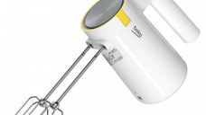 Mixer de mana Beko HMM62404W, 425 W, 5 viteze, Functie Turbo, Alb