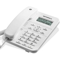 Telefon fix cu fir Motorola CT202, Alb - 1