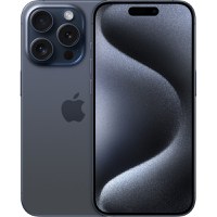 Telefon Mobil Apple iPhone 15 Pro 5G, 1TB, Blue Titanium - 1