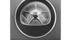 Uscator de rufe Bosch WQG235DREU, 8 kg, 14 programe, AutoDry, Towels, Super Quick 40, Gri metalic