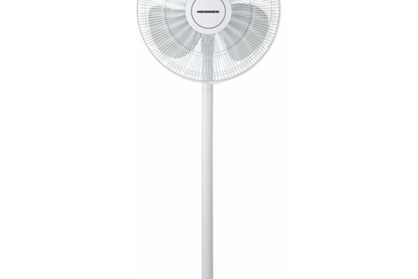 Ventilator cu picior Heinner HSF-M50WH, 3 viteze, 130 cm, Alb