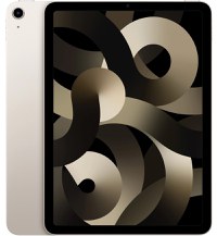 Apple iPad Air 5 10.9" (2022) 5th Gen Wifi 256 GB Starlight Foarte bun - 1